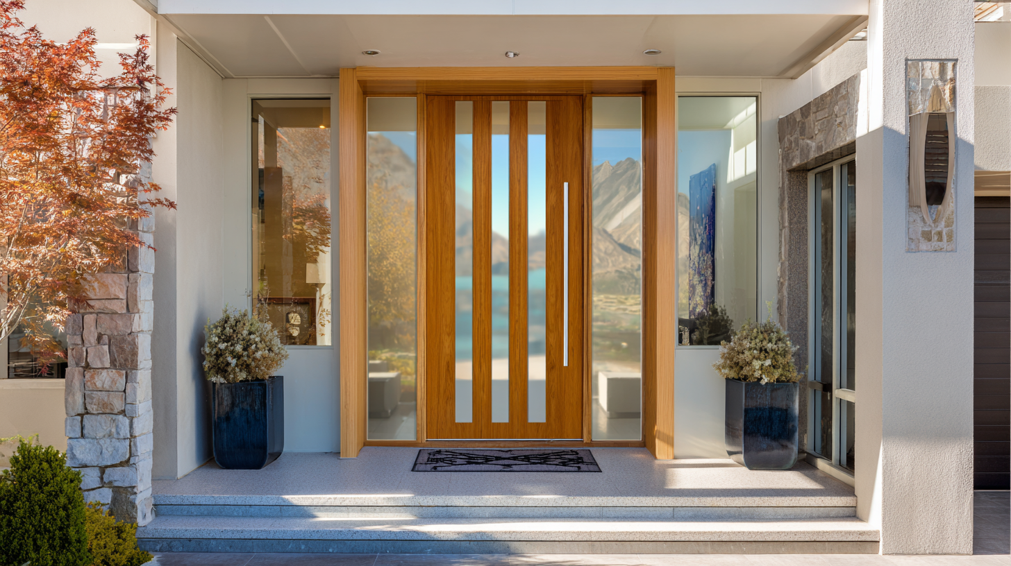 Innovative Designs for Your Front Glass Door to Enhance Curb Appeal