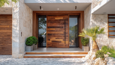 Transform Your Home Aesthetic with a Modern Wood Front Door Upgrade
