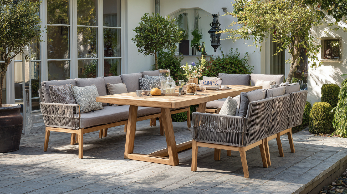 Transform Your Outdoor Space: Top Garden Dining Sets for Every Season