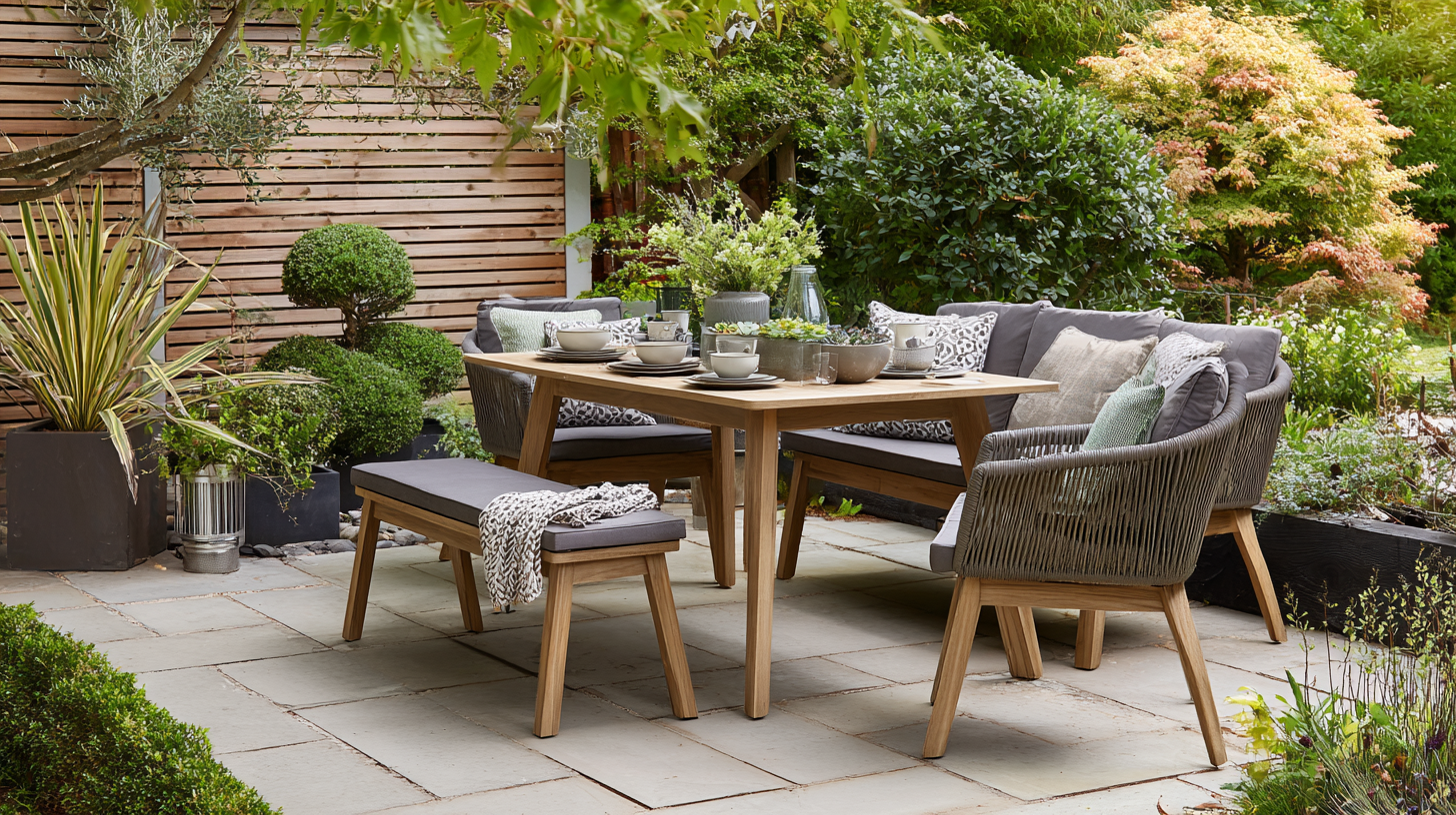 Transform Your Outdoor Space: Top Garden Dining Sets for Every Season