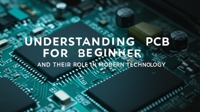 Understanding PCB Electronics for Beginners and Their Role in Modern Technology
