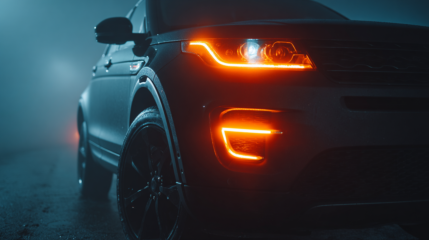Exploring the Benefits of Amber Led Fog Lights for Safer Nighttime Driving
