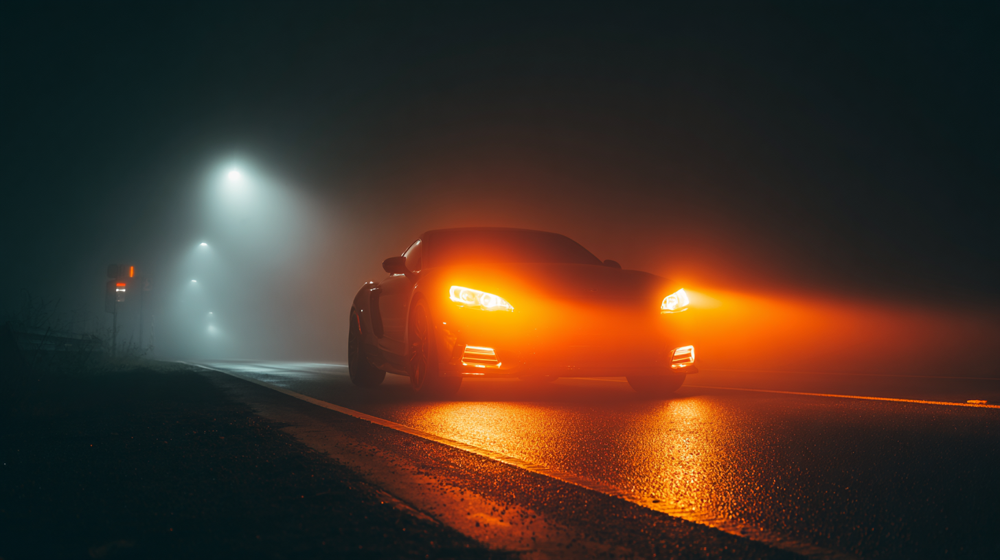 Exploring the Benefits of Amber Led Fog Lights for Safer Nighttime Driving