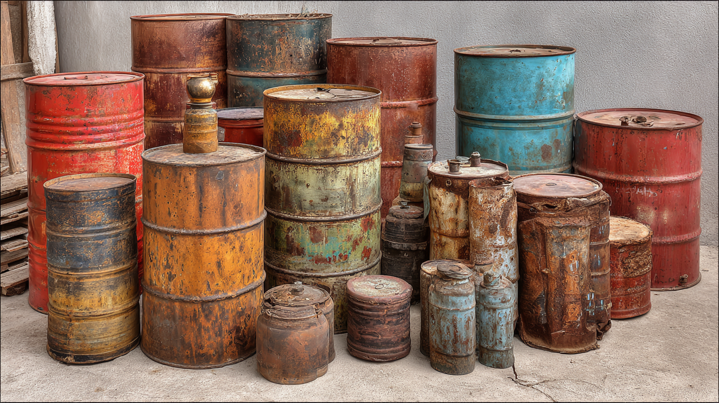 Transform Your Space: Discover Affordable Used Iron Drums for Sale Today!