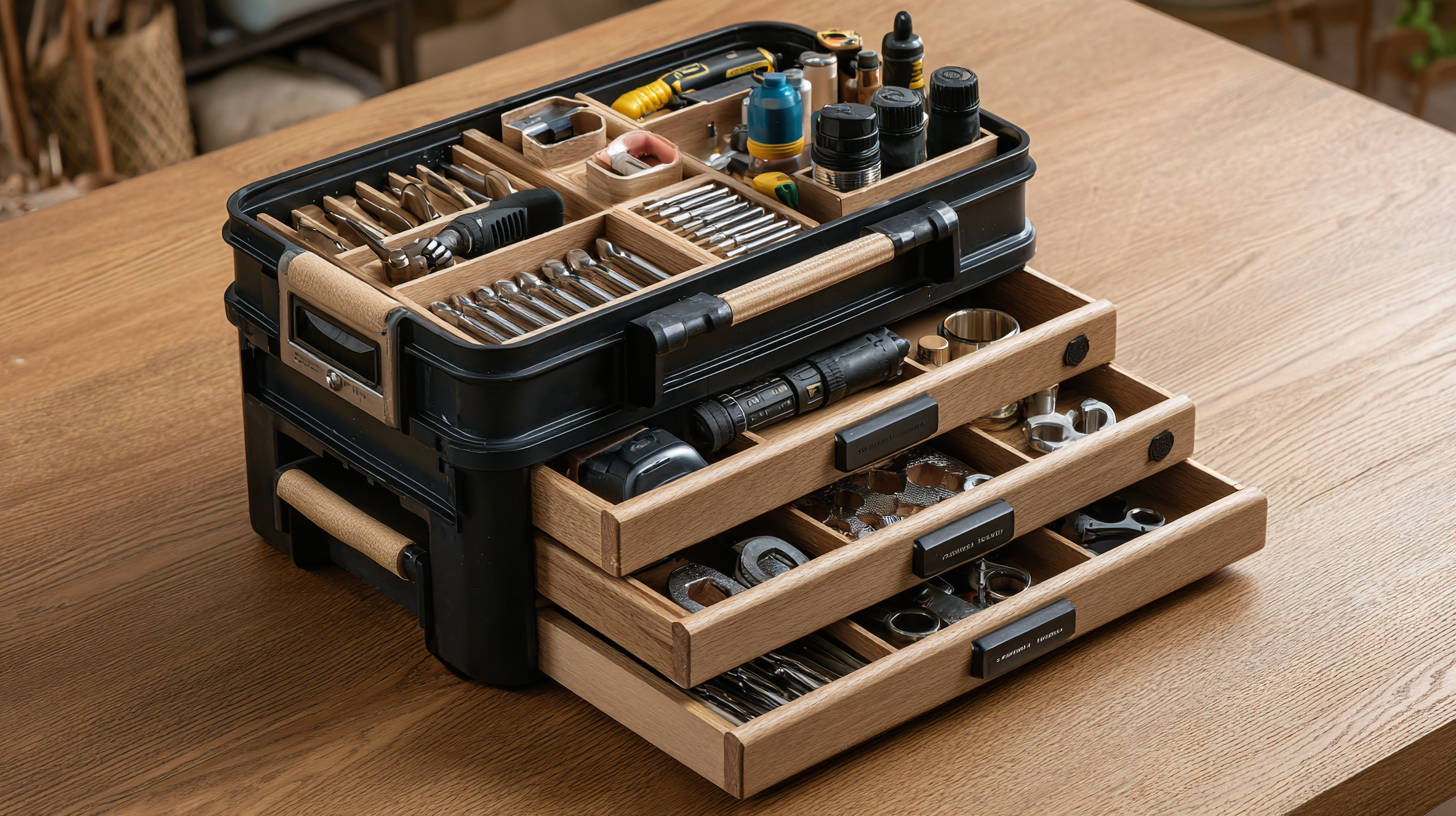 Innovative Multi Layer Tools Box for Efficient Home Organization and DIY Projects