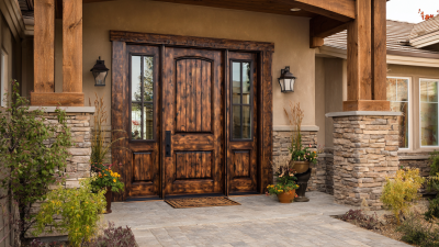 Transform Your Home's Curb Appeal with Stunning Residential Front Entry Doors