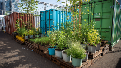10 Innovative Uses for Transport Containers in Sustainable Living and Urban Gardening