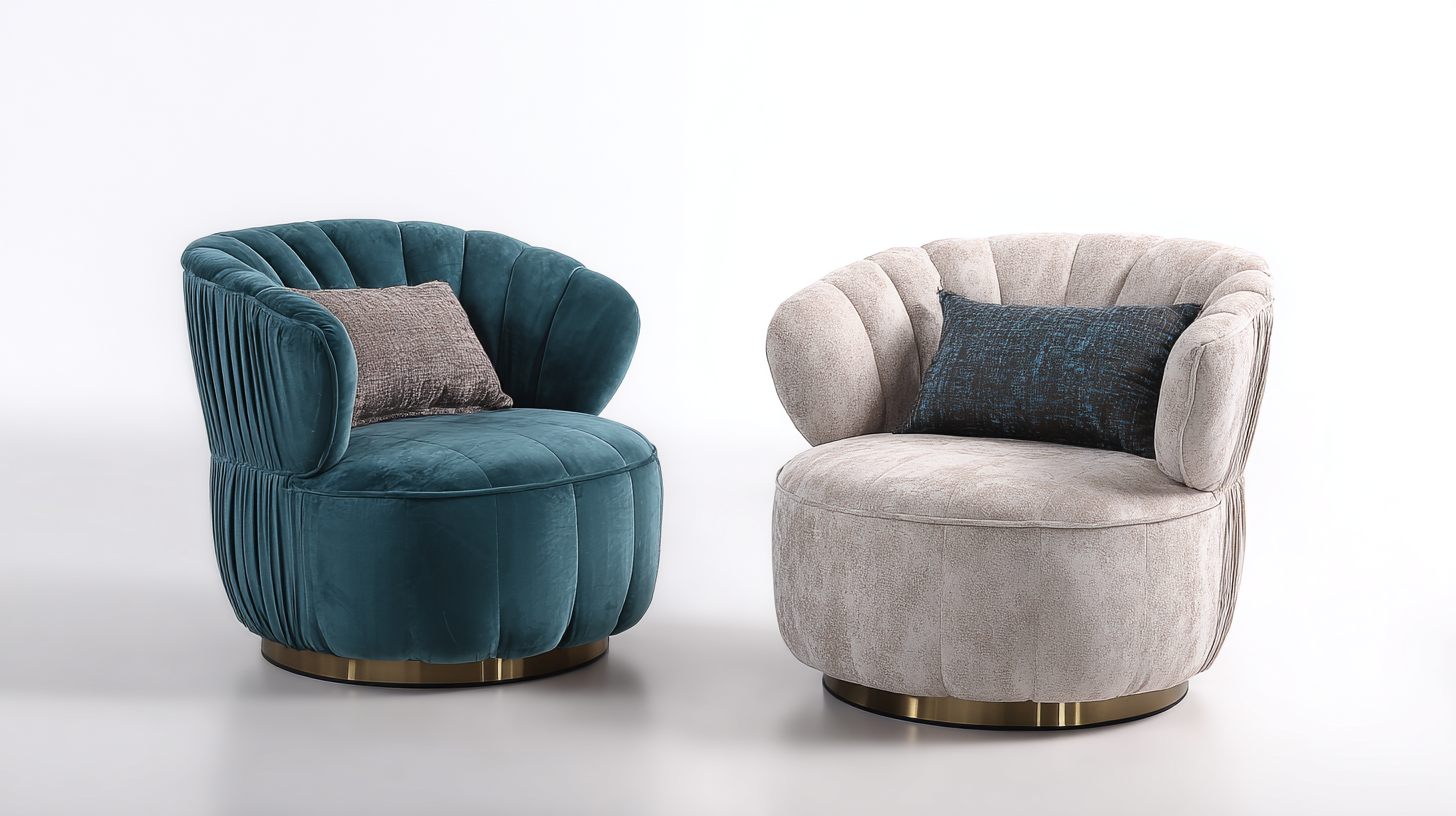 Discover the Ultimate Comfort and Style with Upholstered Swivel Chairs for Every Room