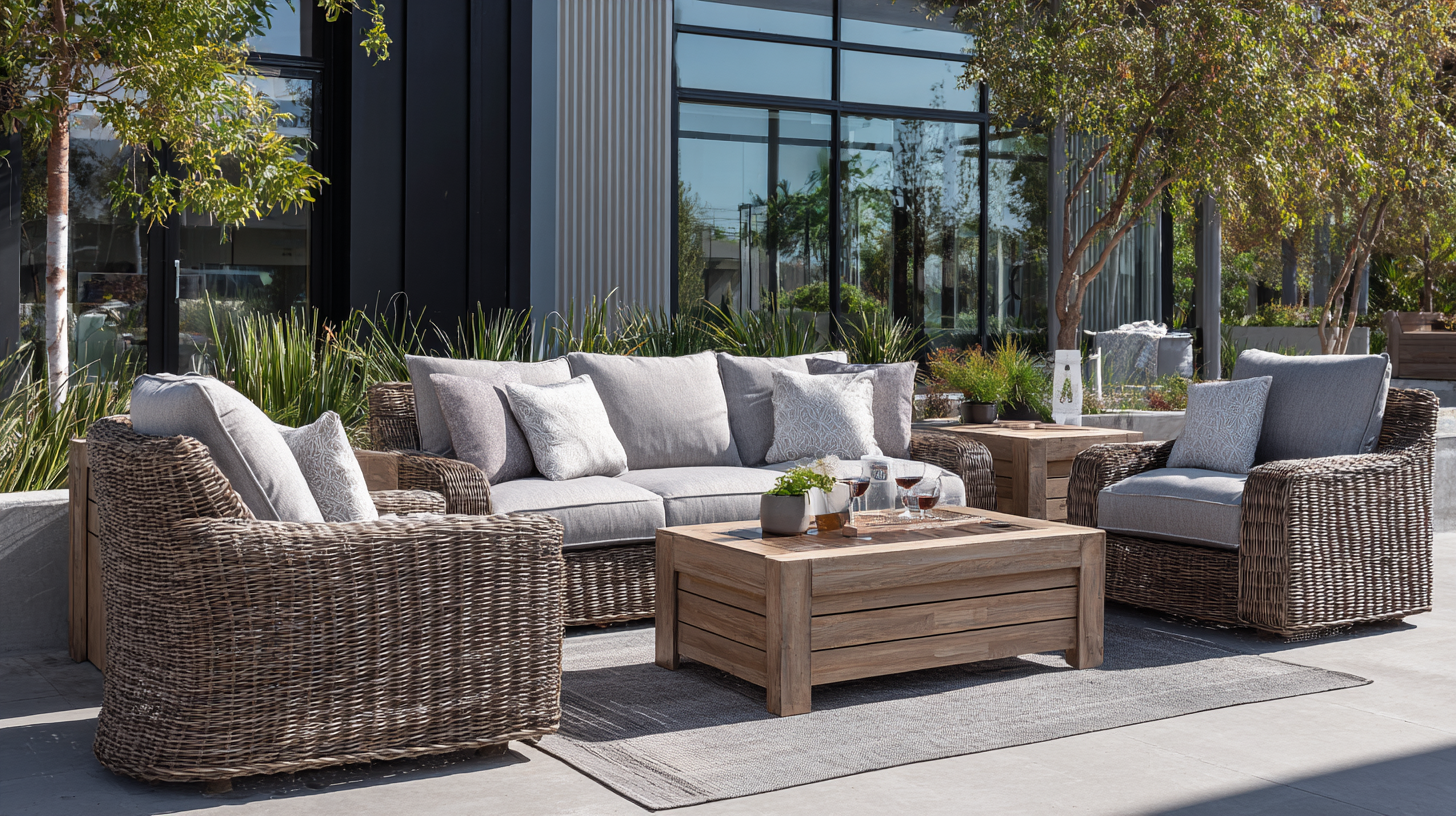 Transform Your Outdoor Space with Stylish Furnishings for Ultimate Relaxation