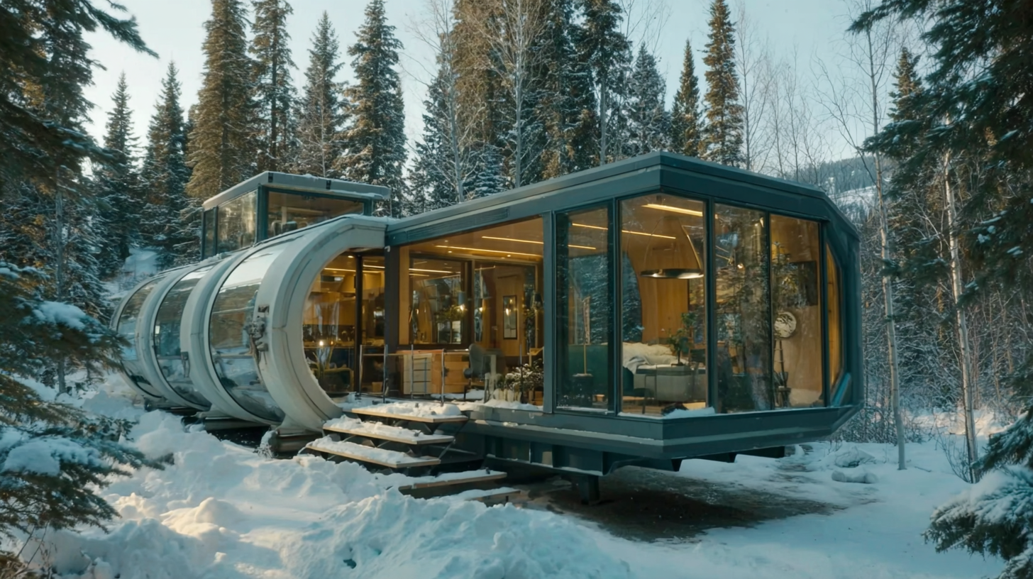 Exploring the Future of Sustainable Living: The Rise of Capsule Container Houses