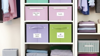 Creative Ways to Organize Your Wardrobe with Versatile Boxes for Clothes