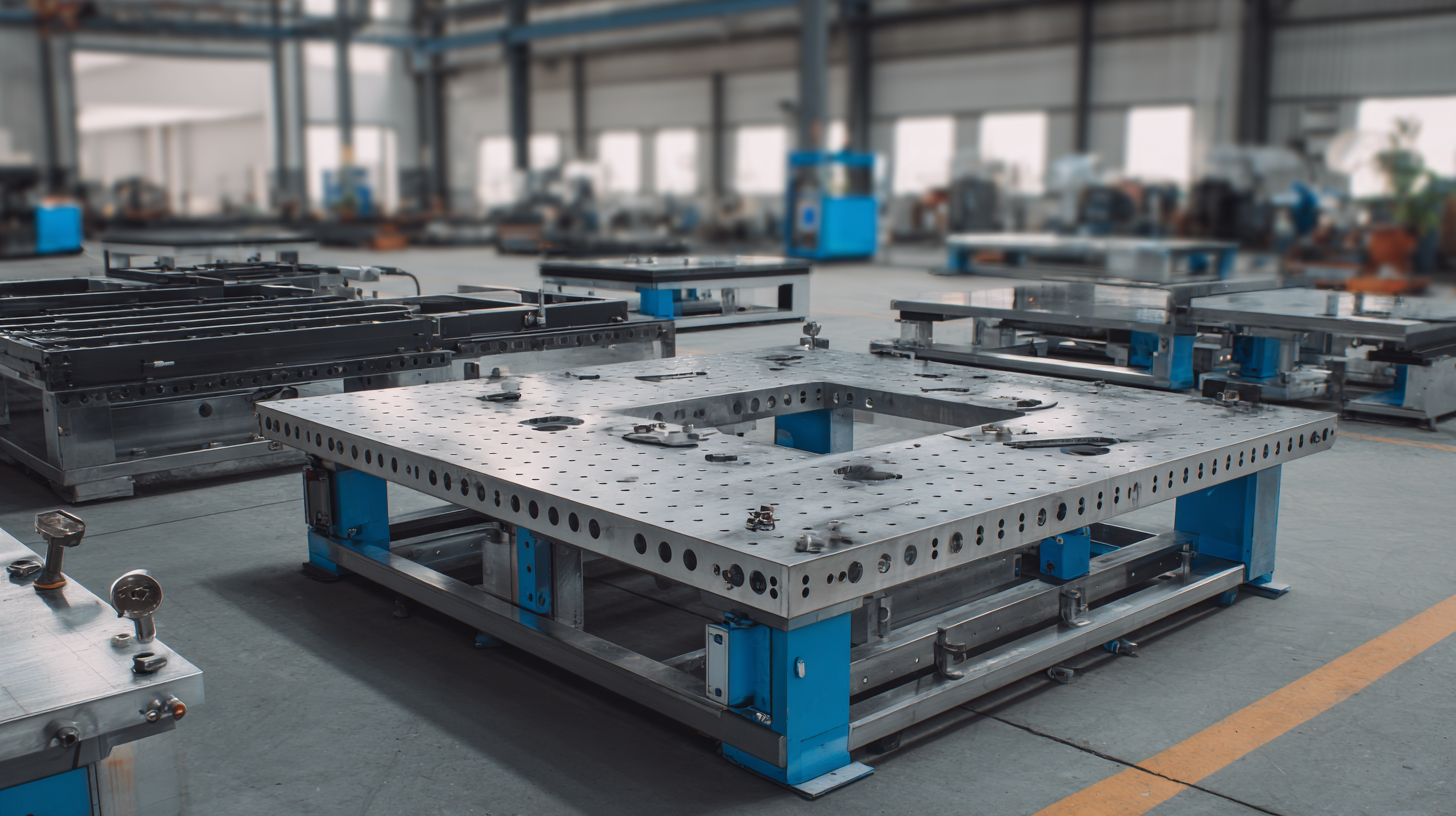 Exploring the Versatility of Welding Fixture Tables in Modern Manufacturing Processes