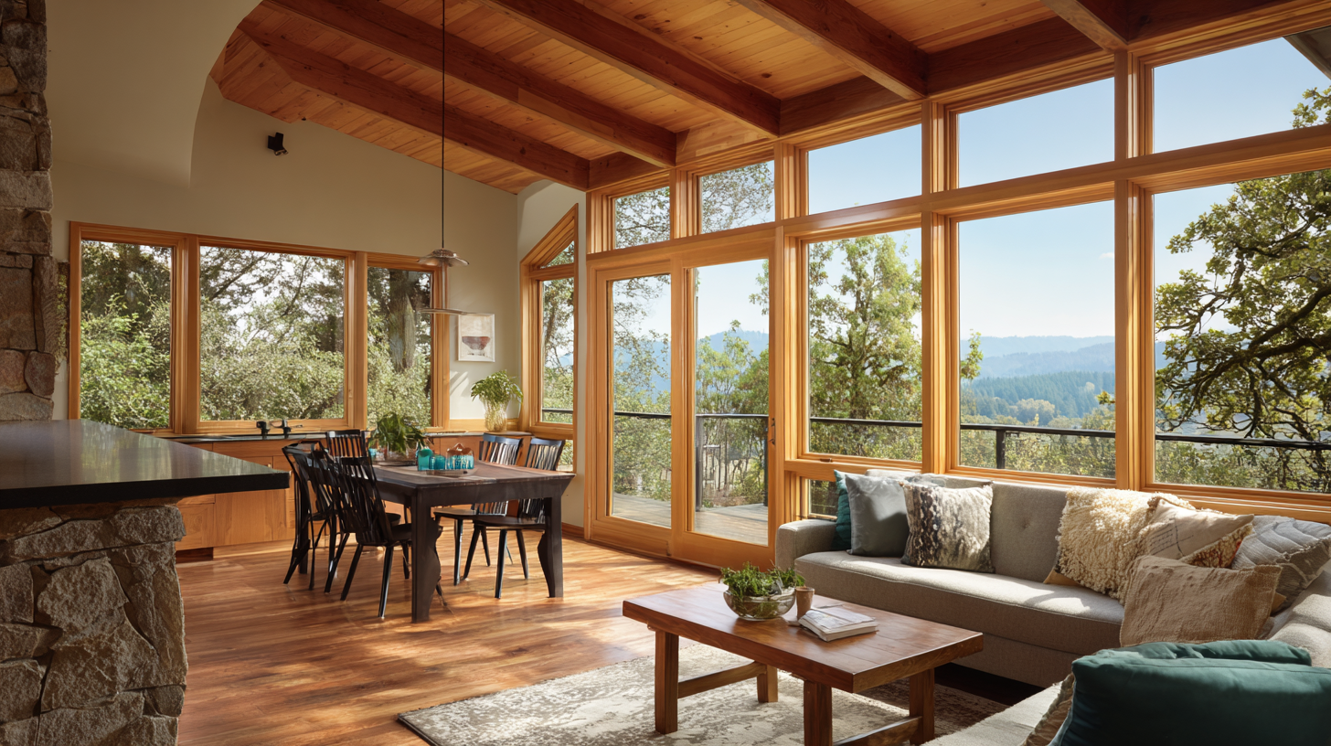 The Unmatched Efficiency of Aluminum Wood Windows in Sustainable Home Design