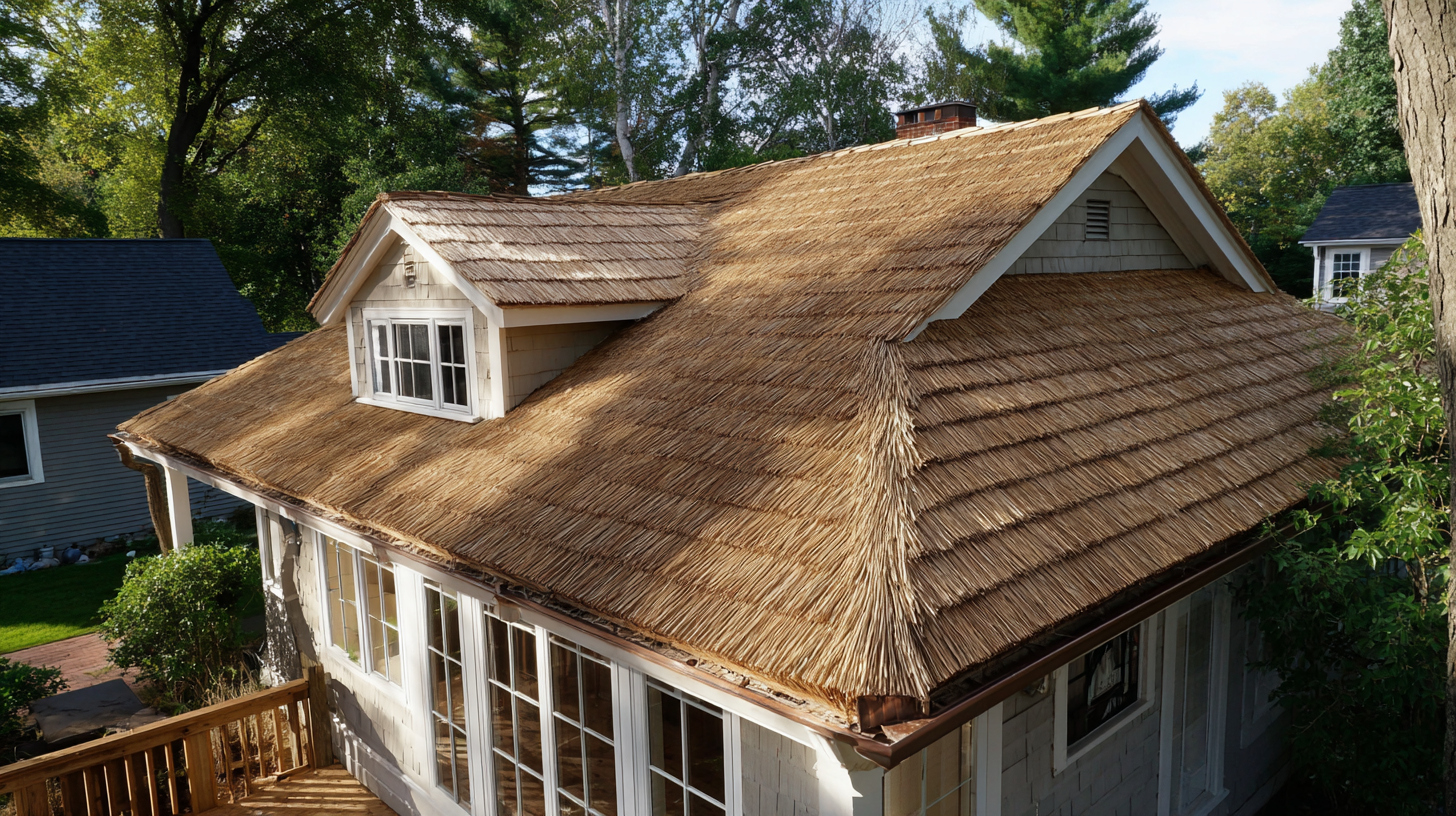 Transform Your Home's Aesthetic: The Benefits of Choosing Synthetic Roof Thatch Over Traditional Materials