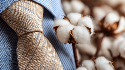 Discover the Sustainability of Cotton Ties: Statistics on Eco-Friendly Fashion Trends in 2023