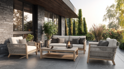 Elevate Your Patio with the Best Quality Outdoor Furniture Trends of 2023