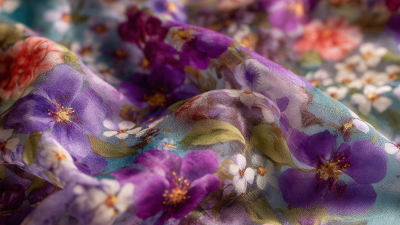 Exploring the Versatility of Georgette Floral Print Fabric in Modern Fashion Trends