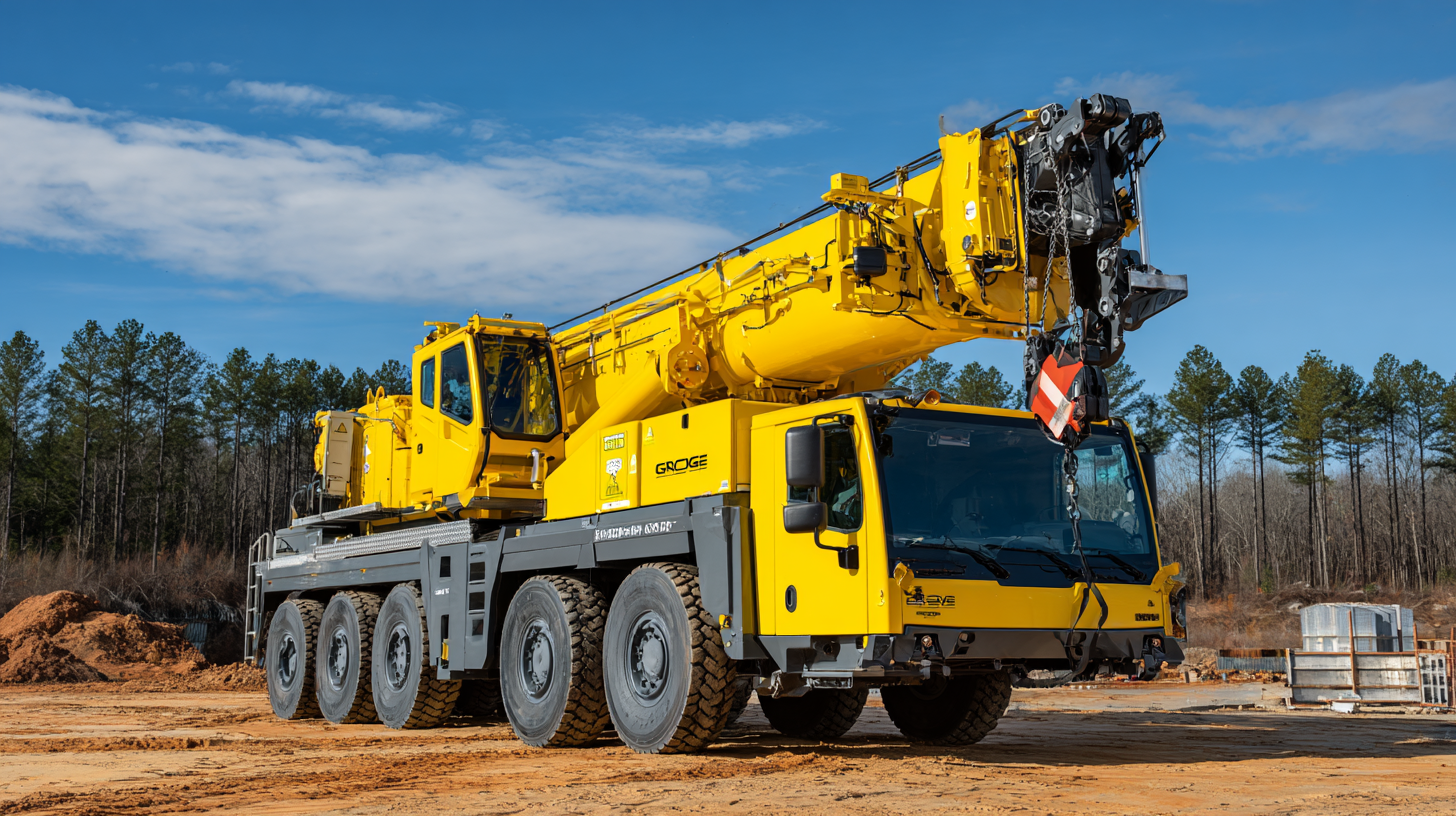Maximizing Efficiency: How Grove Cranes Are Shaping the Future of Construction with 20% Increased Productivity
