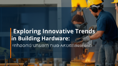 Exploring Innovative Trends in Building Hardware: A Comprehensive Guide for Modern Construction