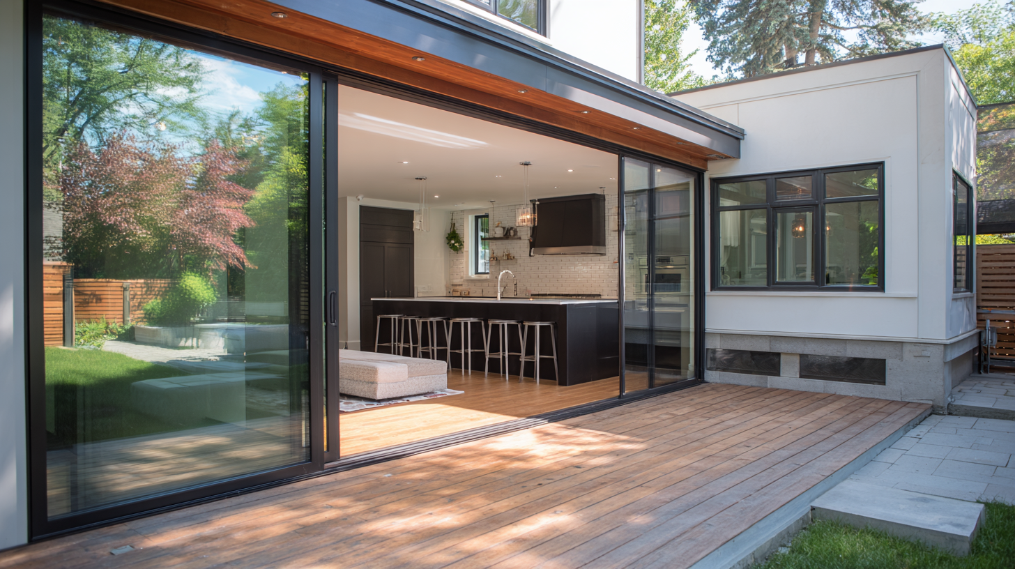 Enhancing Home Aesthetics: Innovative Uses for Vinyl Sliding Doors in Modern Design
