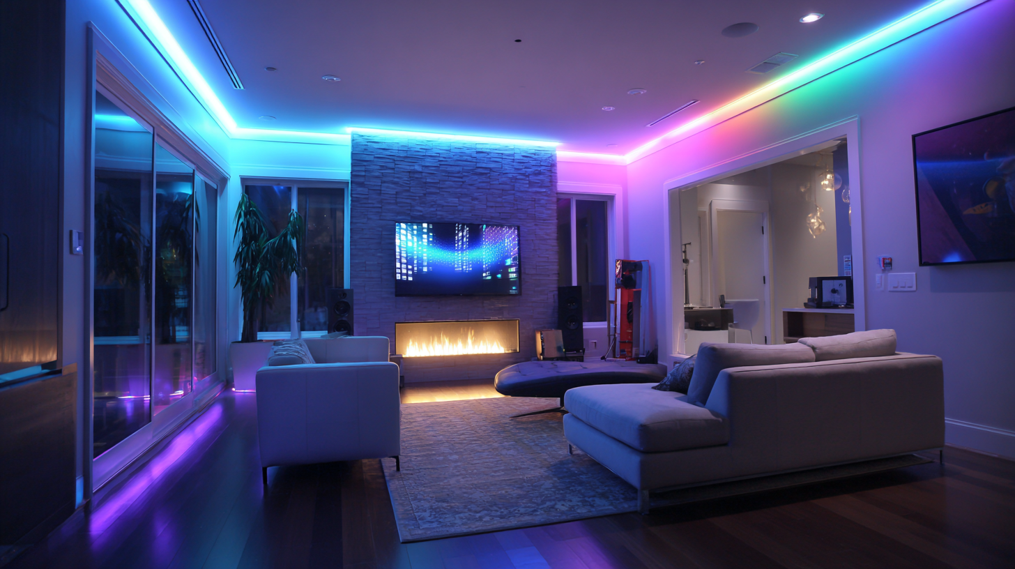 Transform Your Space with LED Strip Lights Creative Ideas for Every Room