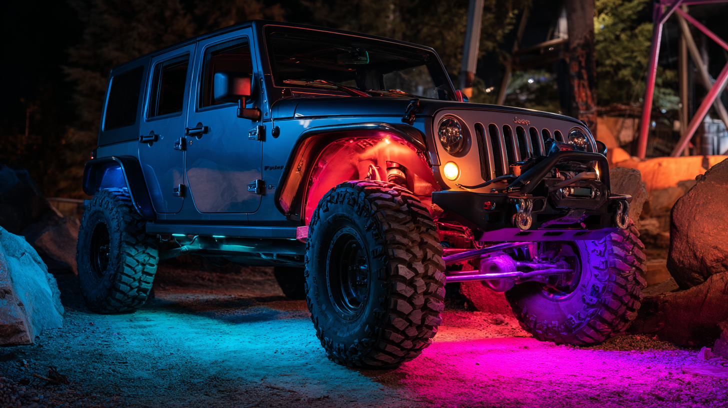 Illuminate Your Off-Road Adventures: The Impact of Rgb Rock Lights on Vehicle Safety and Aesthetics