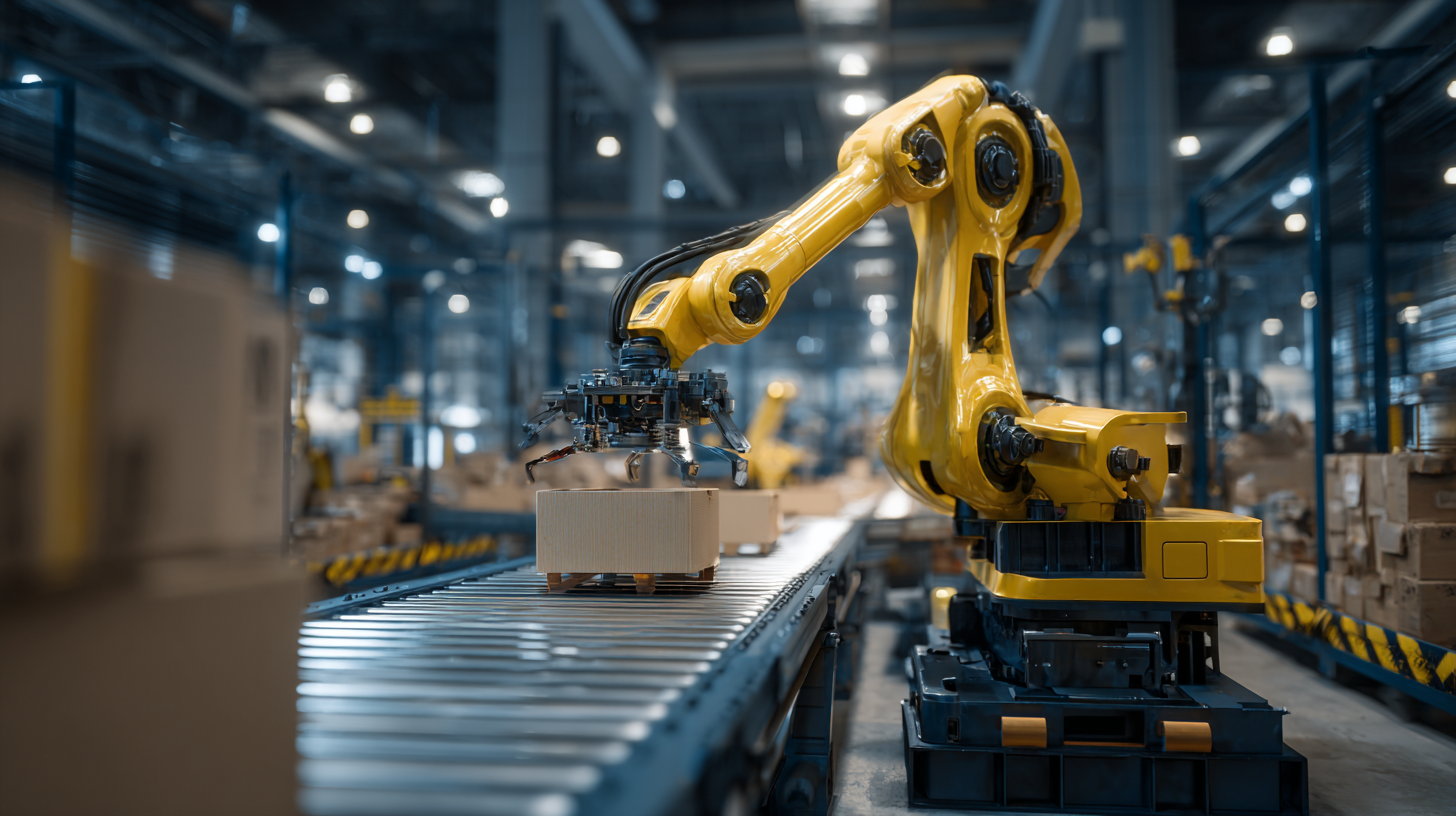 The Future of Logistics How Palletizing Robots are Transforming Warehouse Efficiency