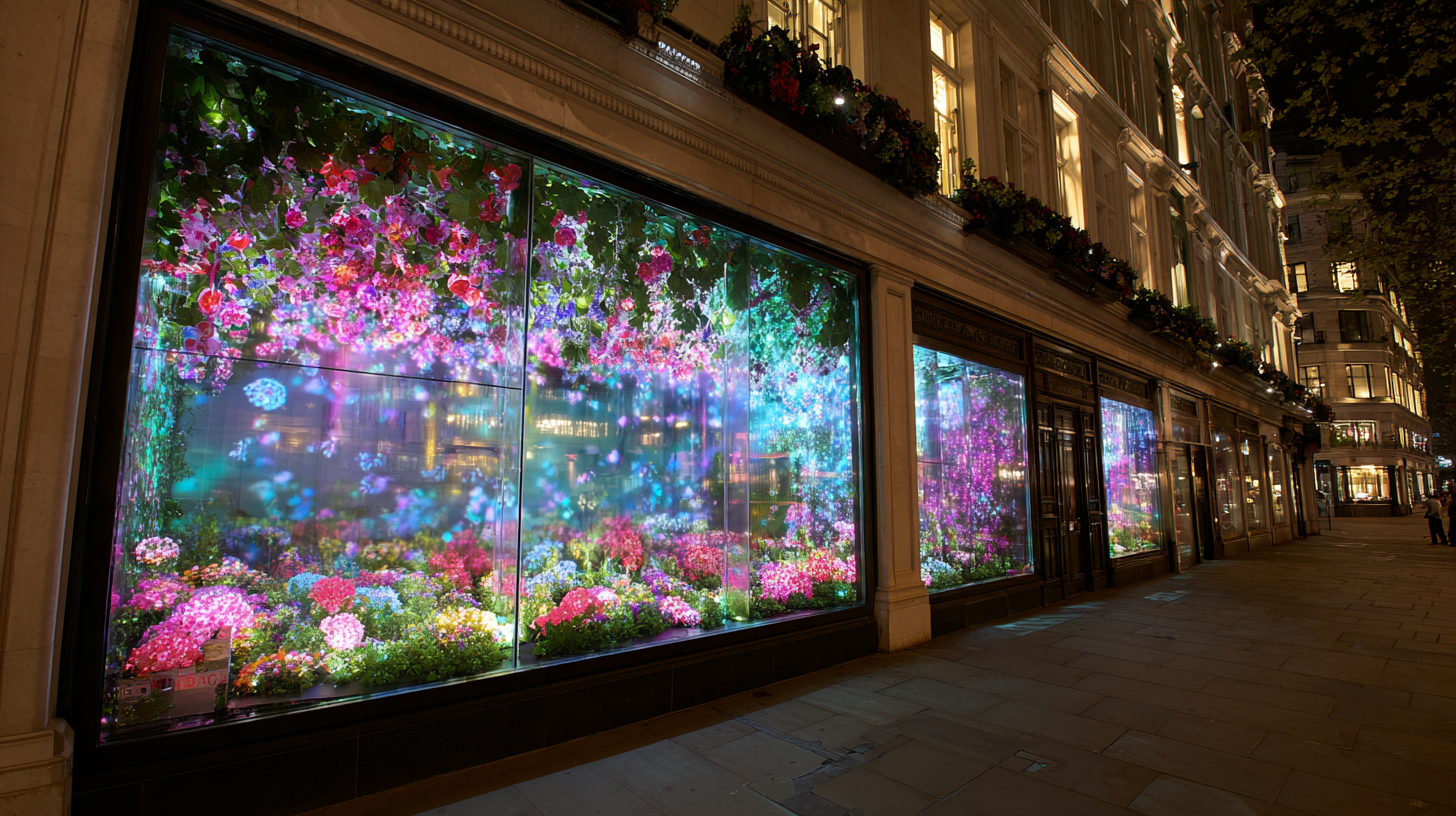 Enhancing Retail Visibility: The Impact of LED Window Displays on Customer Engagement and Sales