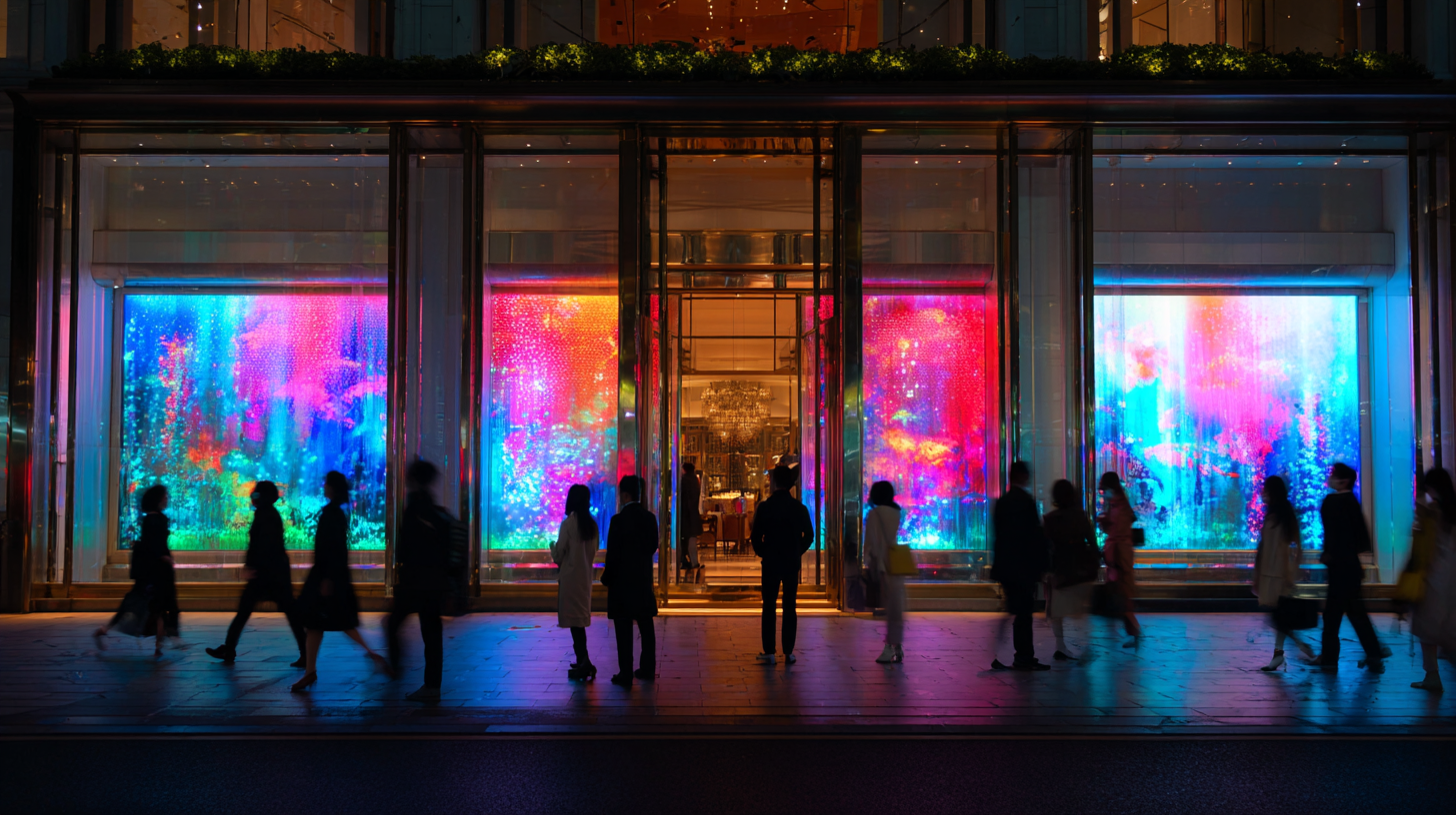 Enhancing Retail Visibility: The Impact of LED Window Displays on Customer Engagement and Sales