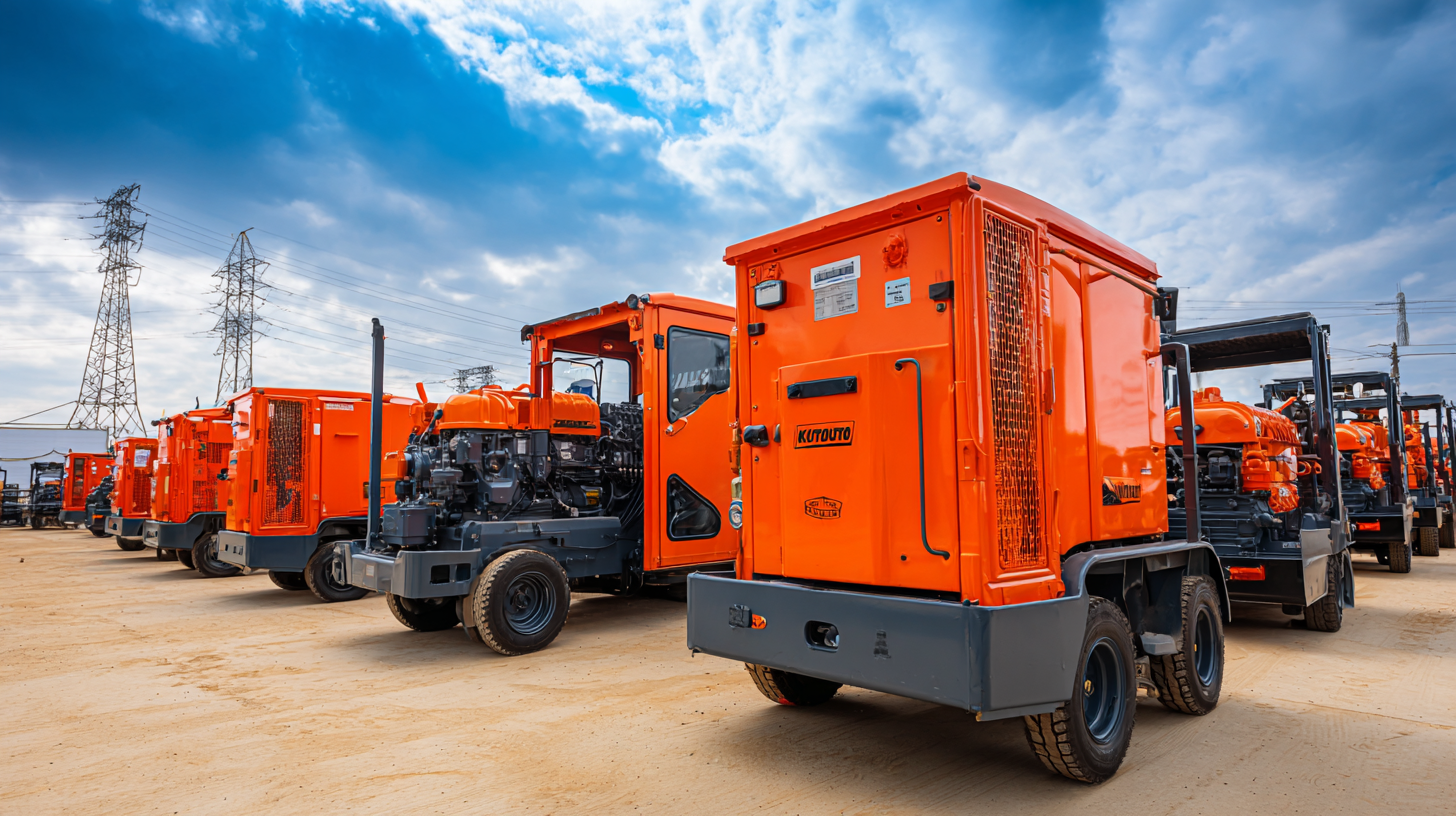 Maximizing Efficiency: The Ultimate Guide to Choosing a Kubota Diesel Generator for Your Needs