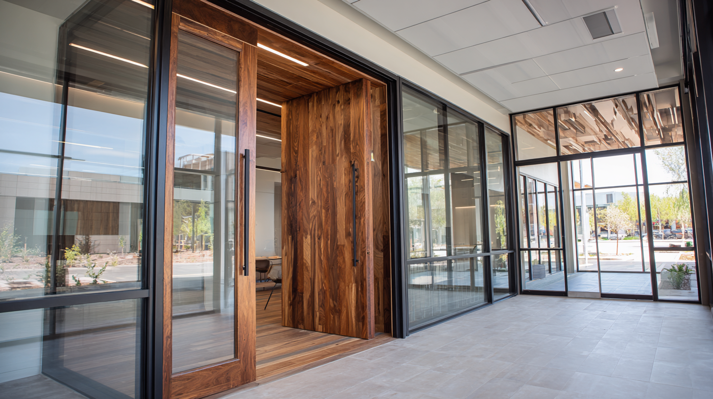 Transform Your Business Space: The Benefits of Installing Commercial Wood Doors