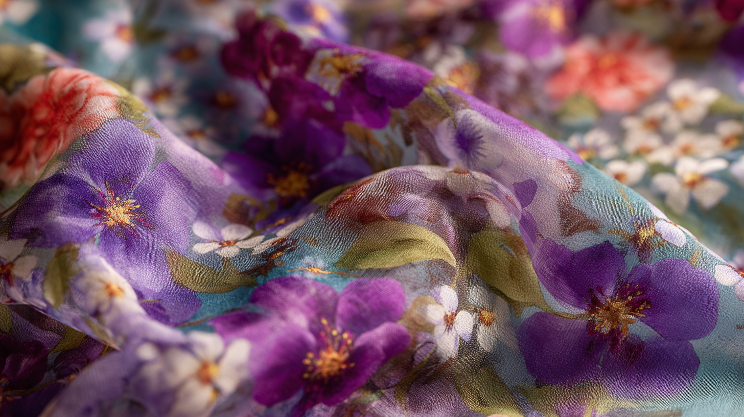 Exploring the Versatility of Georgette Floral Print Fabric in Modern Fashion Trends