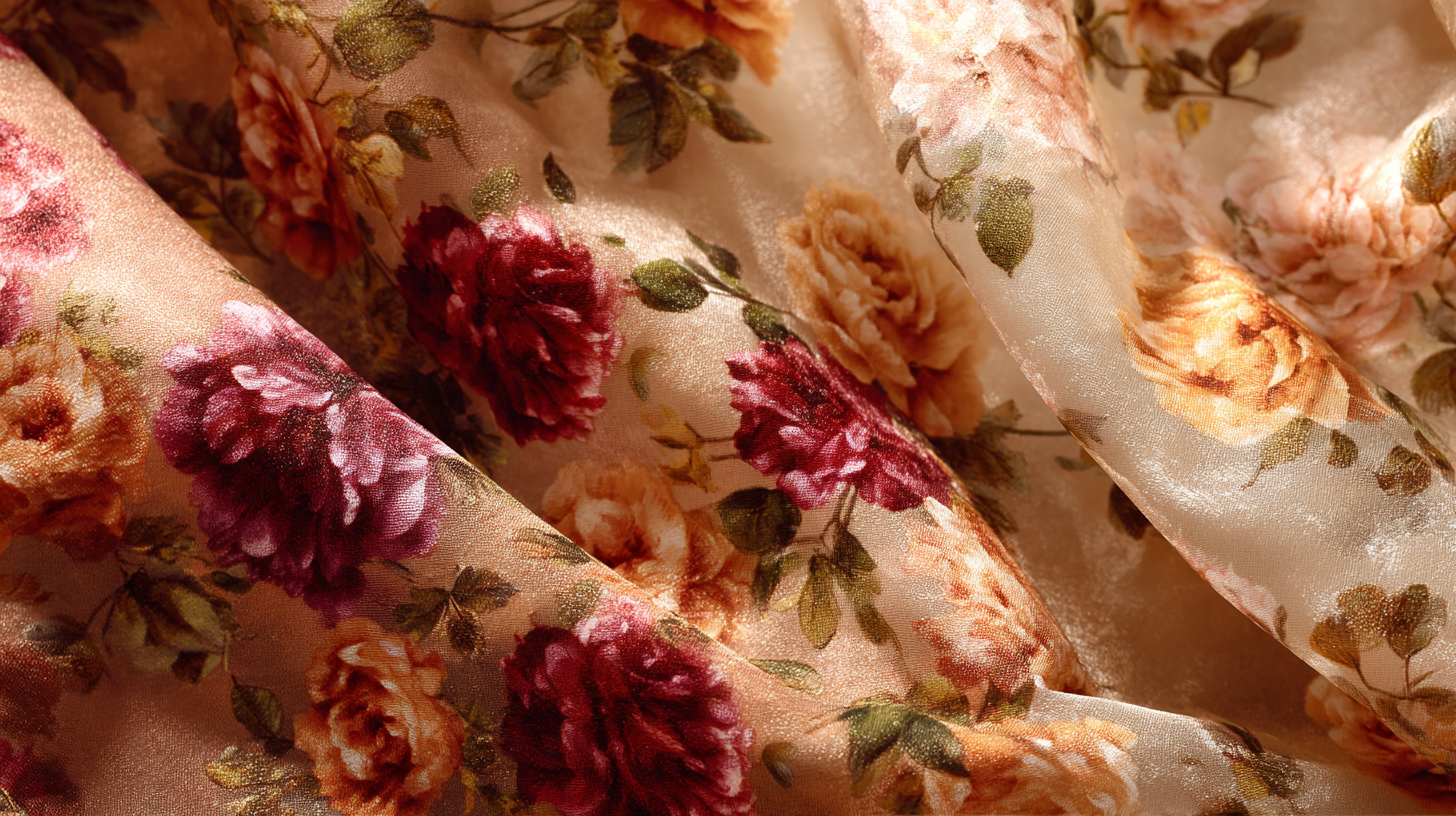 Exploring the Versatility of Georgette Floral Print Fabric in Modern Fashion Trends