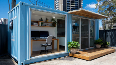 Transforming Your Home Office with a 20ft Shipping Container Solution