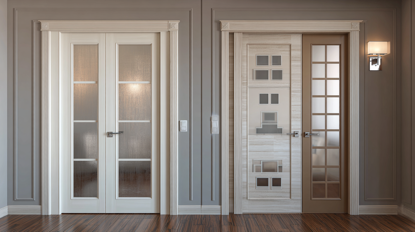 Transform Your Space with Stylish Internal Doors Featuring Glass Elements