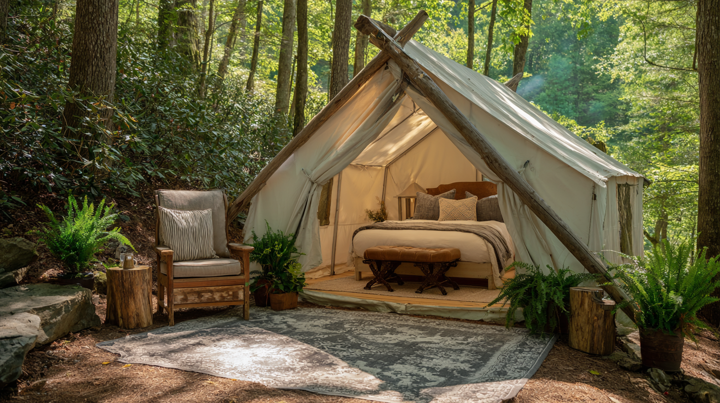 Exploring the Benefits of Glamping Tents: A Luxurious Escape into Nature
