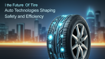 The Future of Tire Auto Technologies Shaping Driving Safety and Efficiency