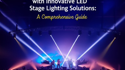 Transform Your Events with Innovative LED Stage Lighting Solutions: A Comprehensive Guide