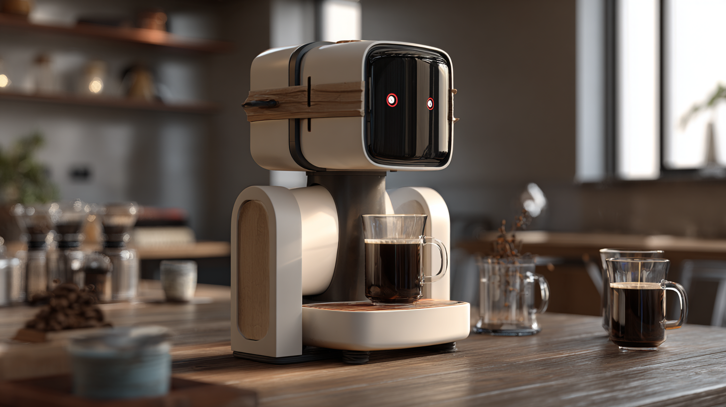 Revolutionizing Your Morning Brew with an Innovative Coffee Robot Design
