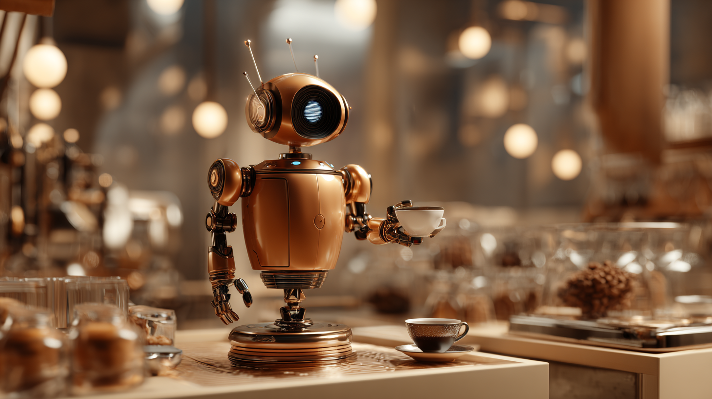 Exploring the Rise of Coffee Robots in the Global Cafe Market with Growth Projections for 2024