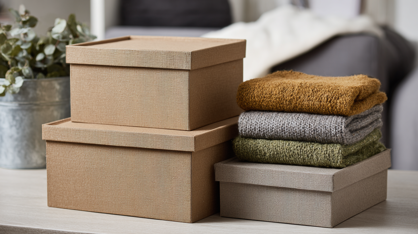 How Cardboard Storage Boxes Can Transform Your Home Organization Journey