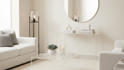 Transform Your Space with Clear Acrylic Solutions for Modern Decor