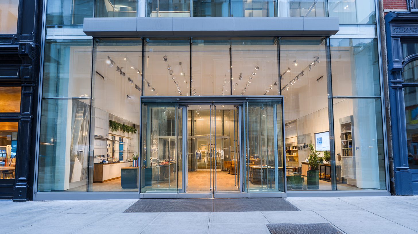 The Impact of Storefront Glass Doors on Retail Aesthetics and Consumer Behavior