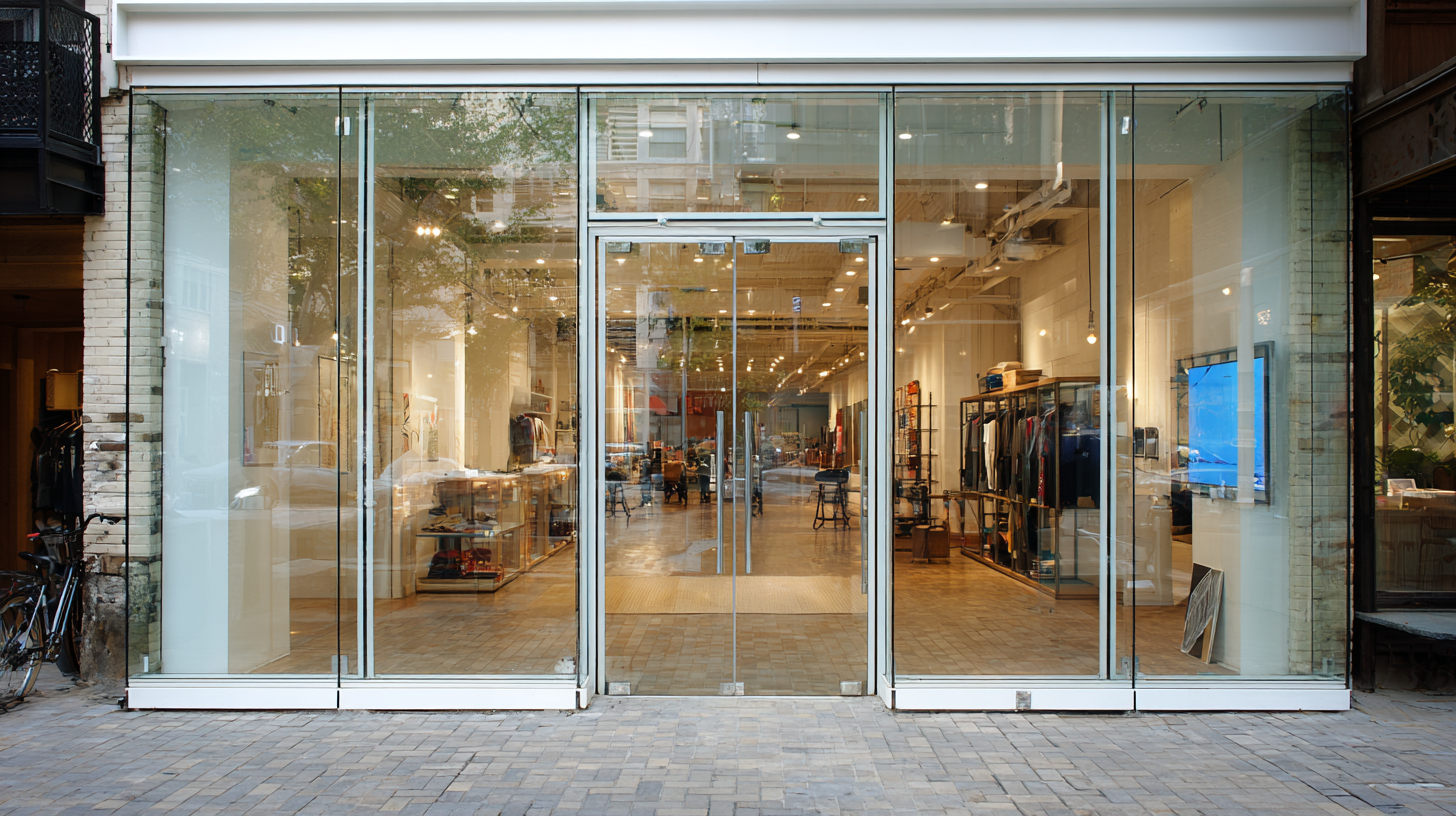 The Impact of Storefront Glass Doors on Retail Aesthetics and Consumer Behavior
