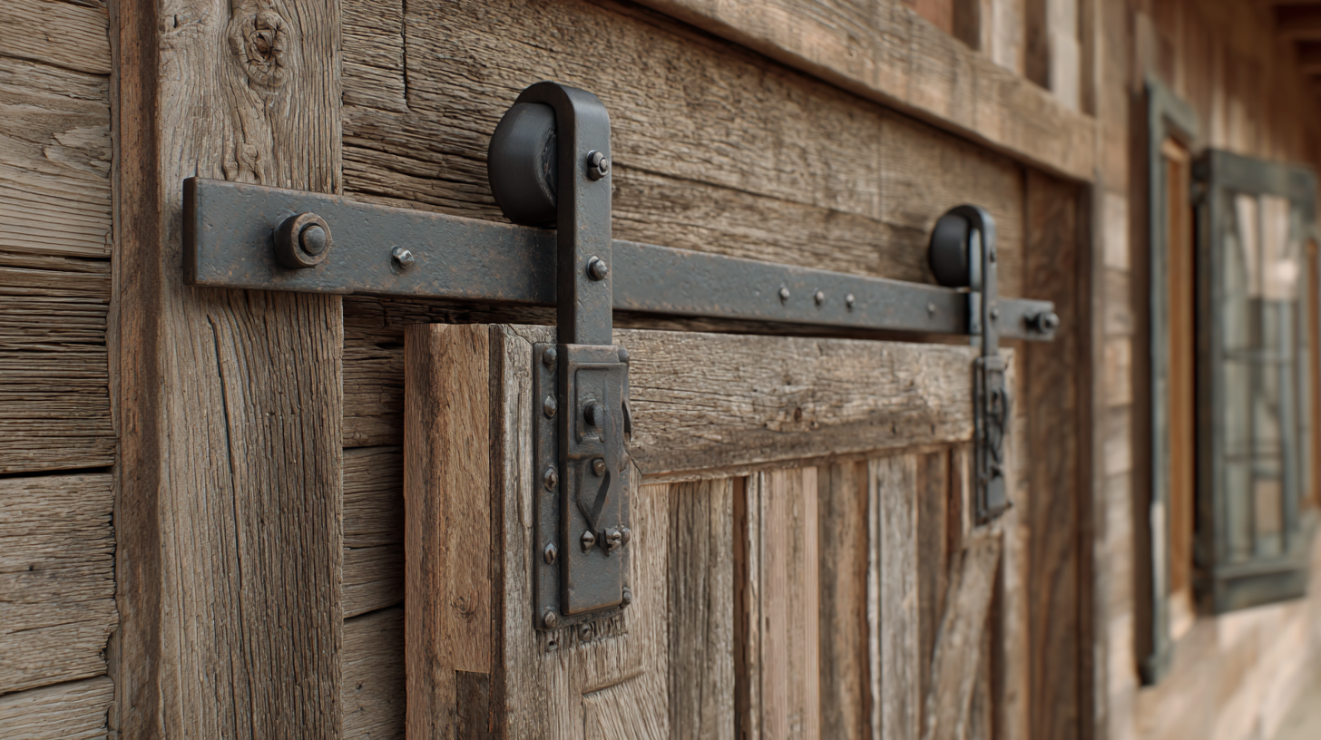 Transform Your Space with Stylish Exterior Barn Door Hardware Ideas