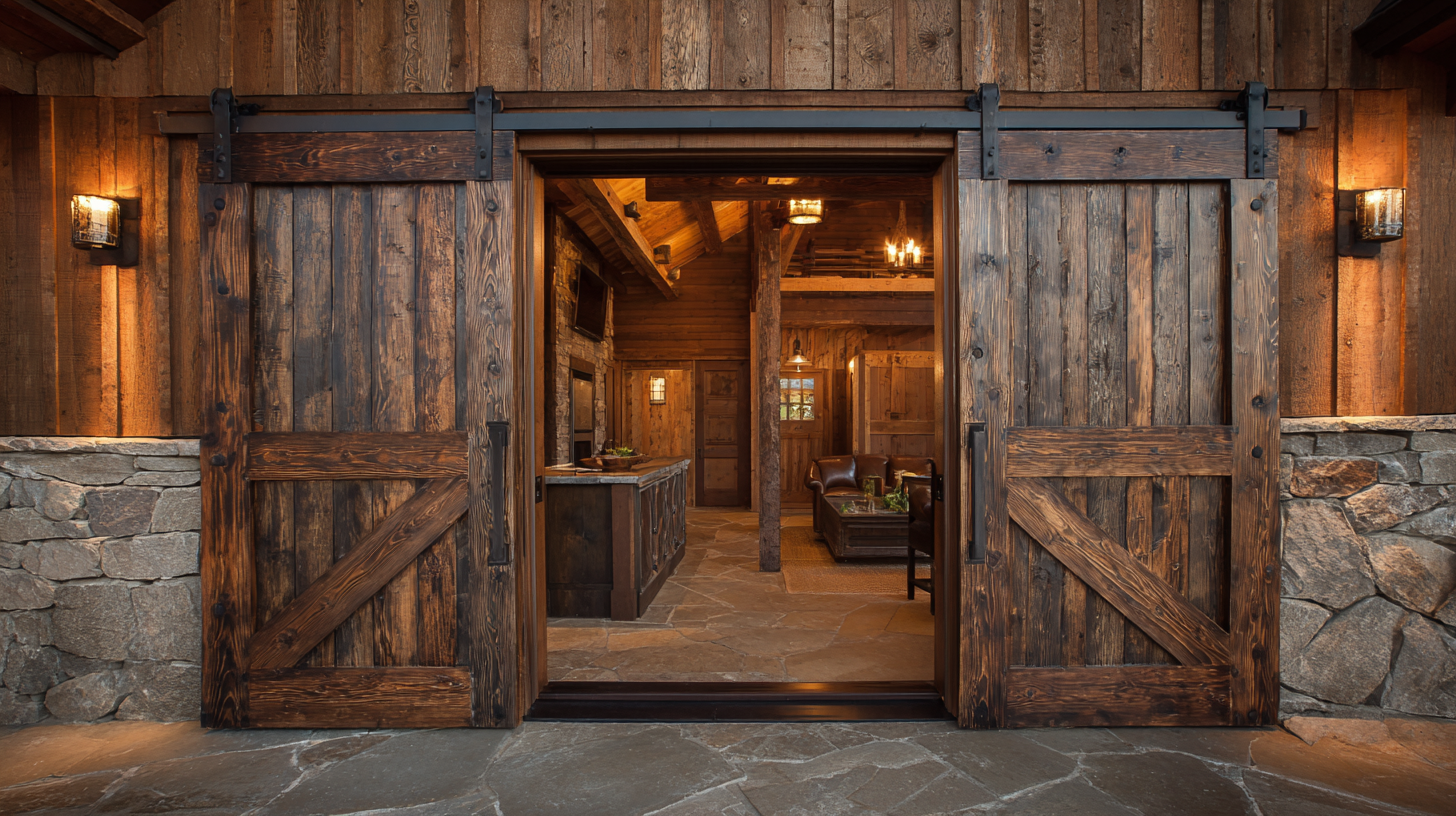 Transform Your Space with Stylish Exterior Barn Door Hardware Ideas