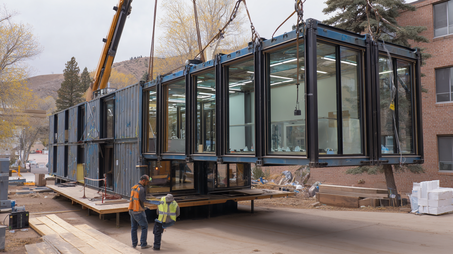 Exploring the Future of Sustainable Living with Innovative Shipping Container Fabrication