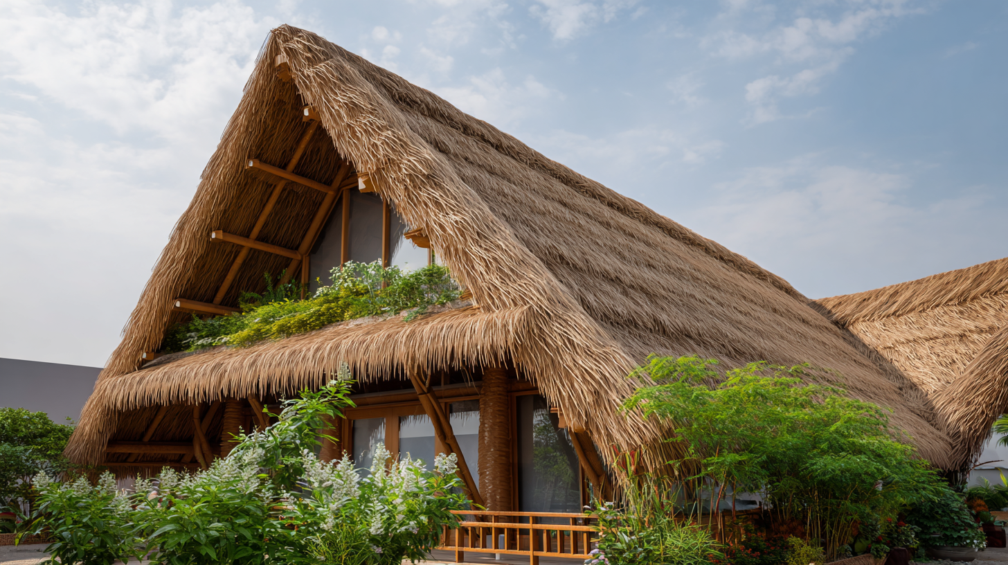 Innovative Uses of Fireproof Artificial Thatch for Modern Eco Friendly Architecture