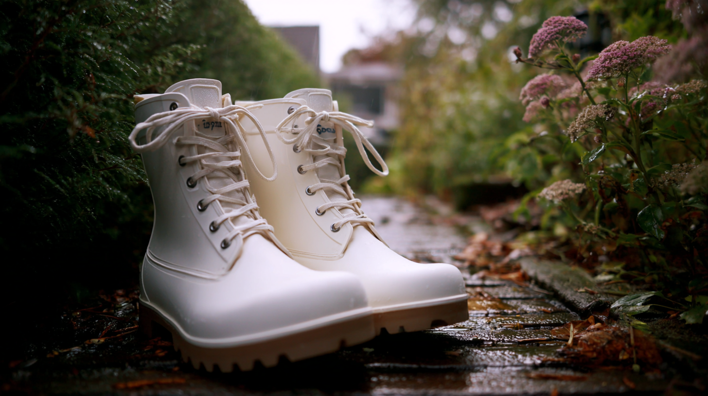 Exploring the Versatility: How White Rubber Boots Became a Fashion Statement in Rainy Weather