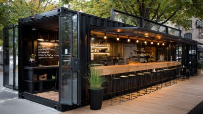 Innovative Shipping Container Restaurant Concepts Transforming Urban Dining Experiences